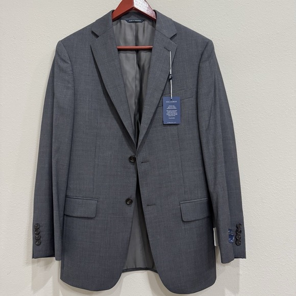Ralph Lauren Other - Men's Ralph Lauren Blazer 36r Athletic Fit‎ Gray Check Wool Stretch